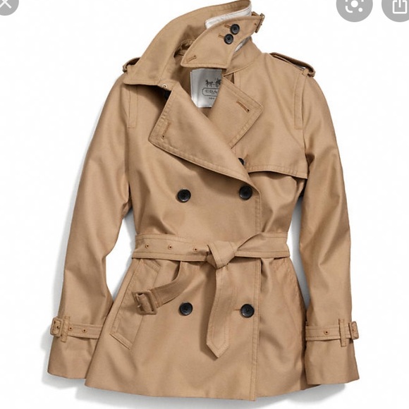Coach Jackets & Blazers - Coach Classic Short Trench Coat
